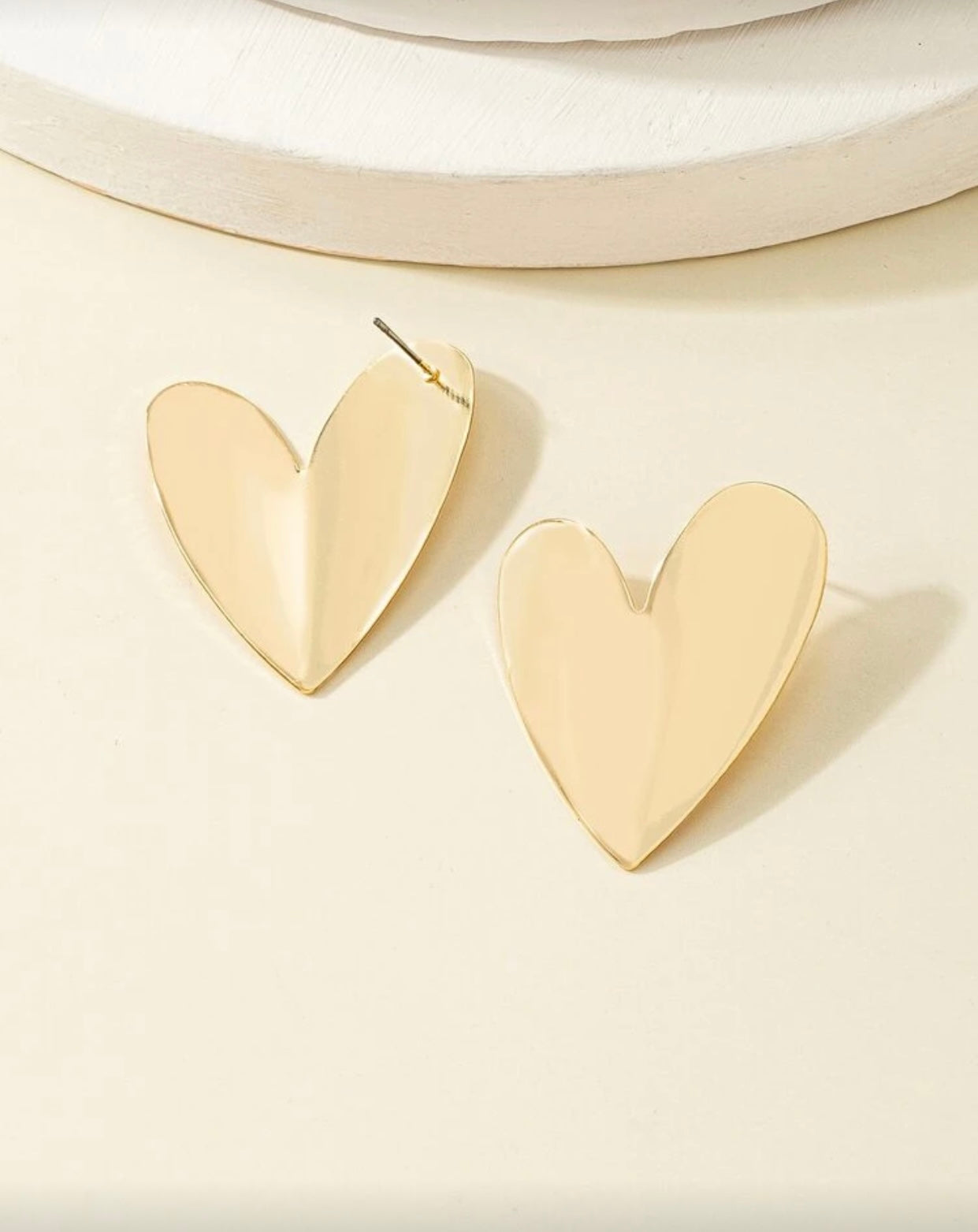 Heart shaped earrings