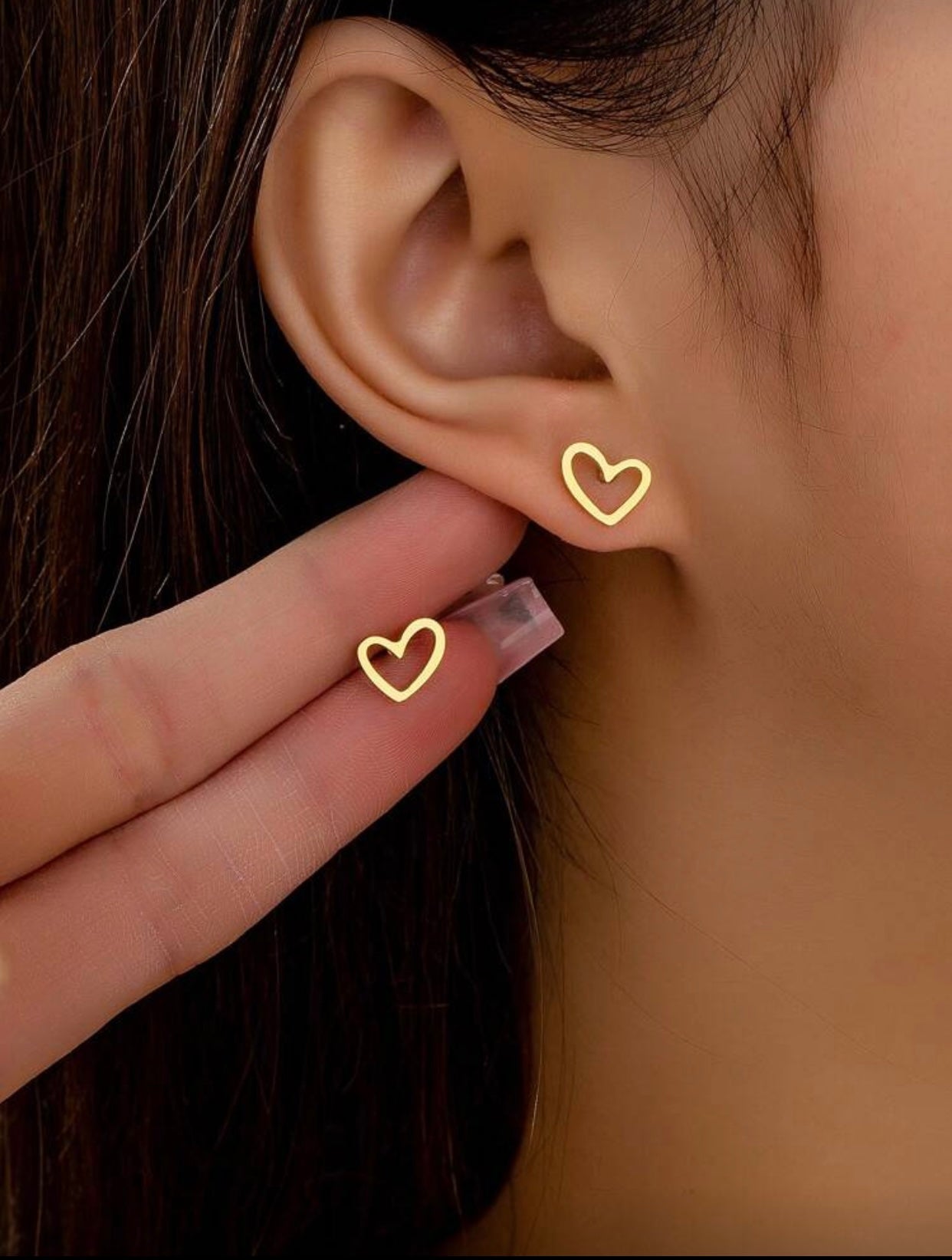 Elegant Mini Delicate Stainless Steel Sun Element Stud Earrings Jewelry