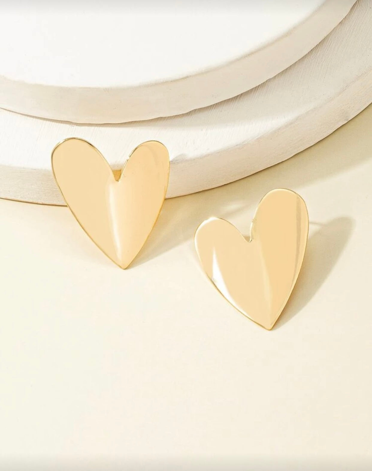 Heart shaped earrings