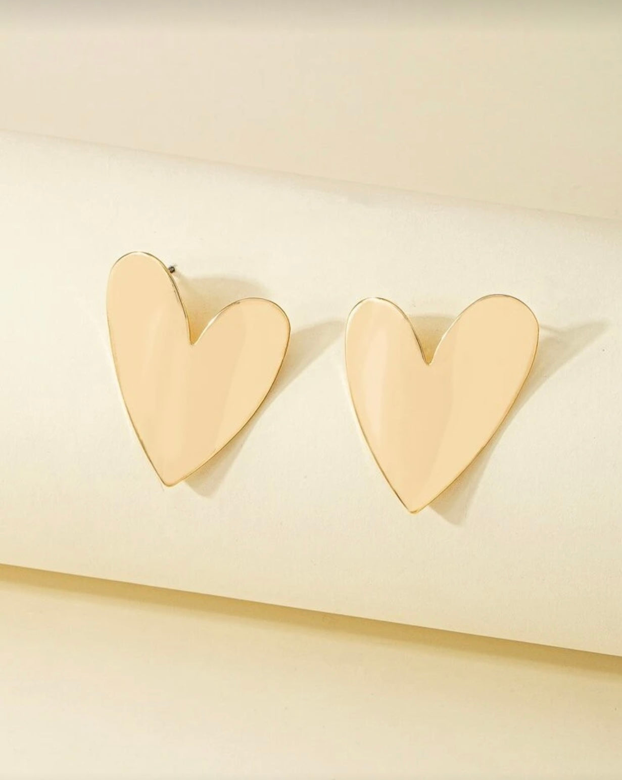 Heart shaped earrings
