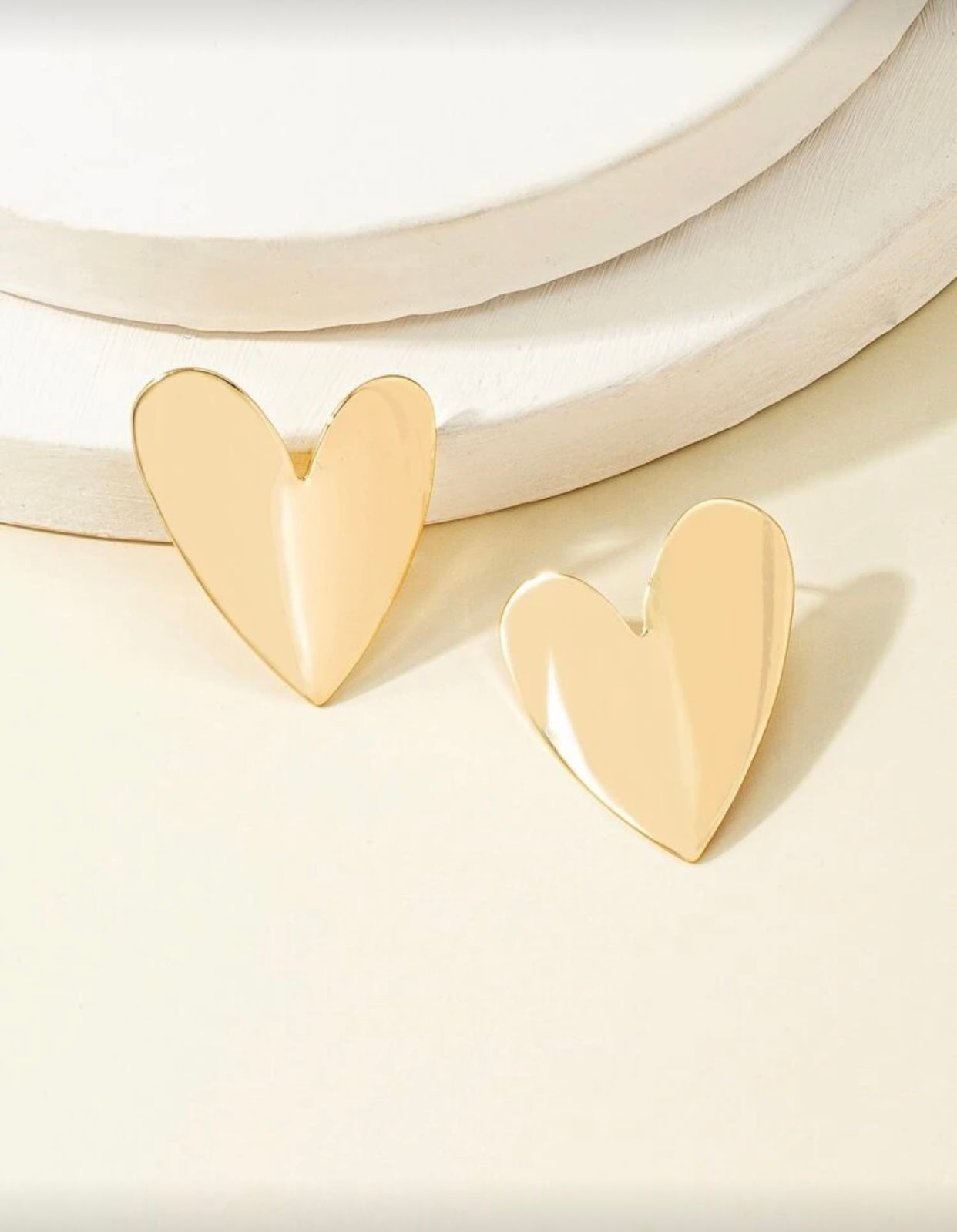 Heart shaped earrings