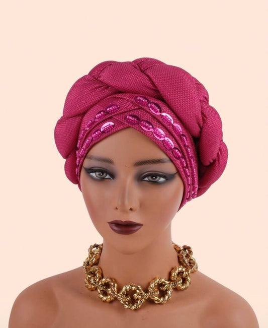African Headtie Braid Doek