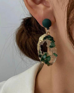 Resin Drop Earrings